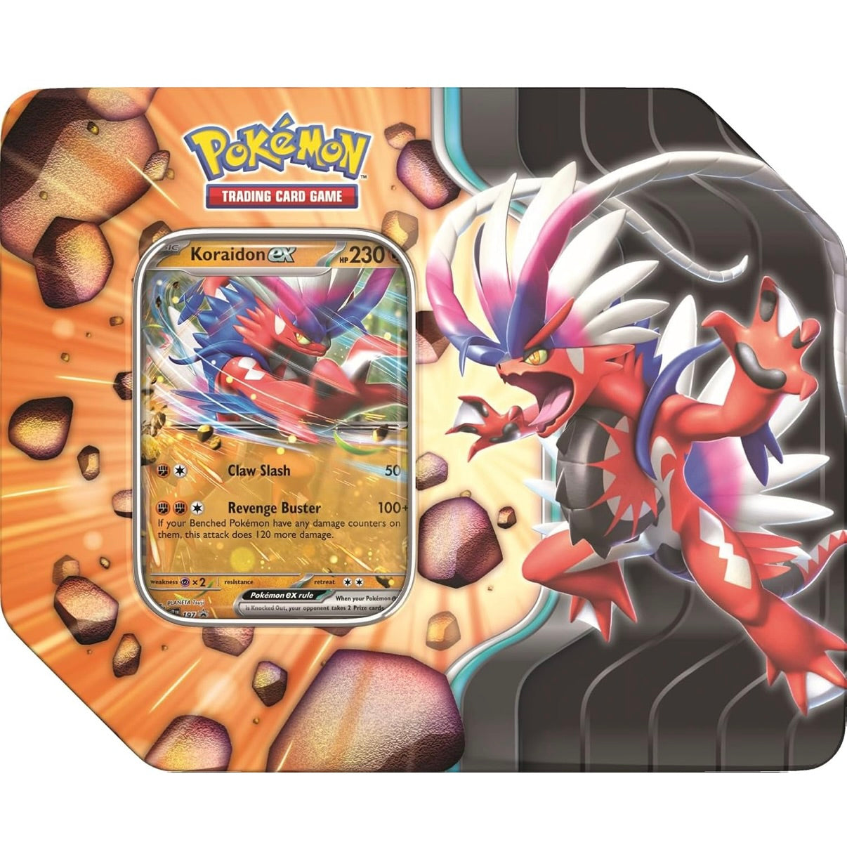 Pokemon TCG: Slashing Legends Tin